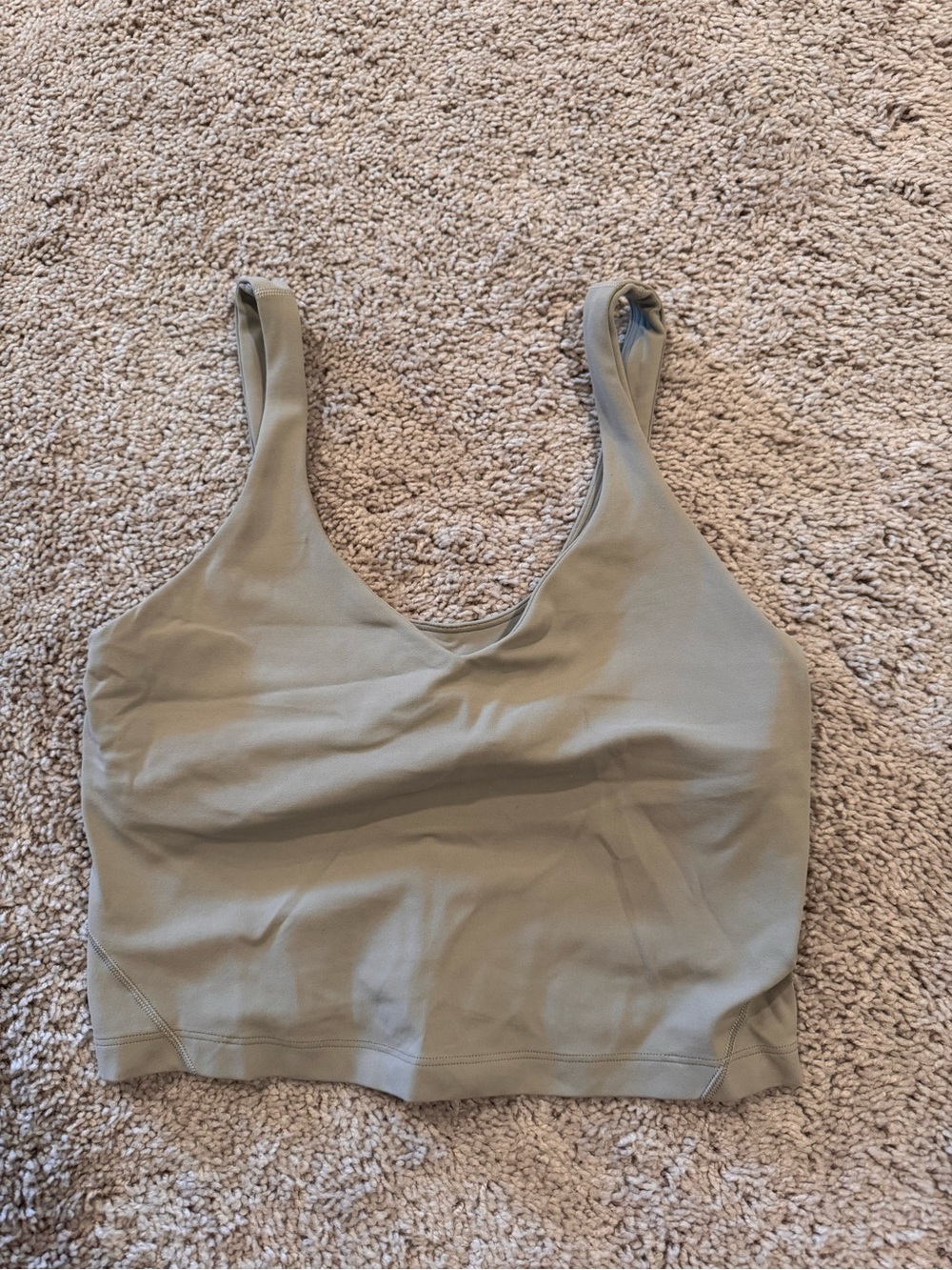 lululemon athletica Align tank top Crop Top - Gray